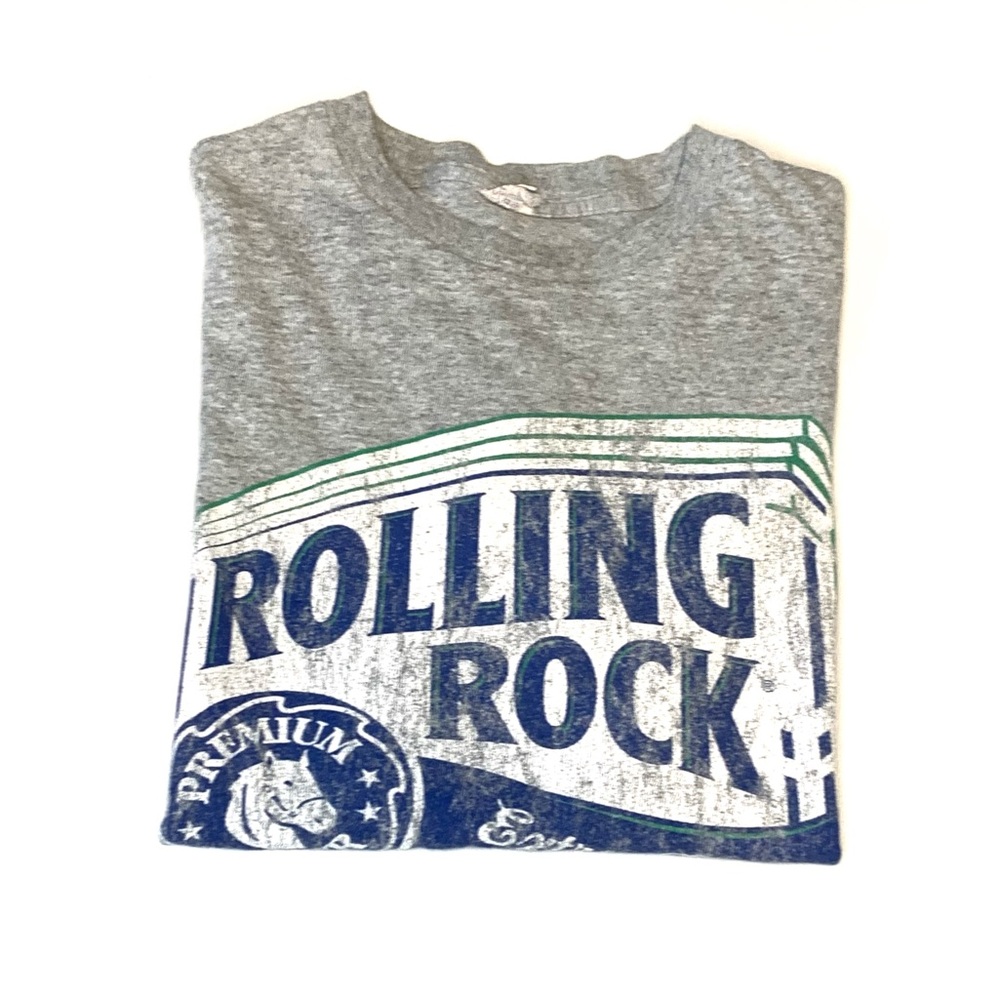 Vintage Delta Rolling Rock Short Sleeve Graphic Tee